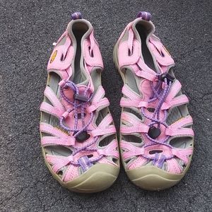 Keen Sandals Hiking Shoes Pink Purple Size 5